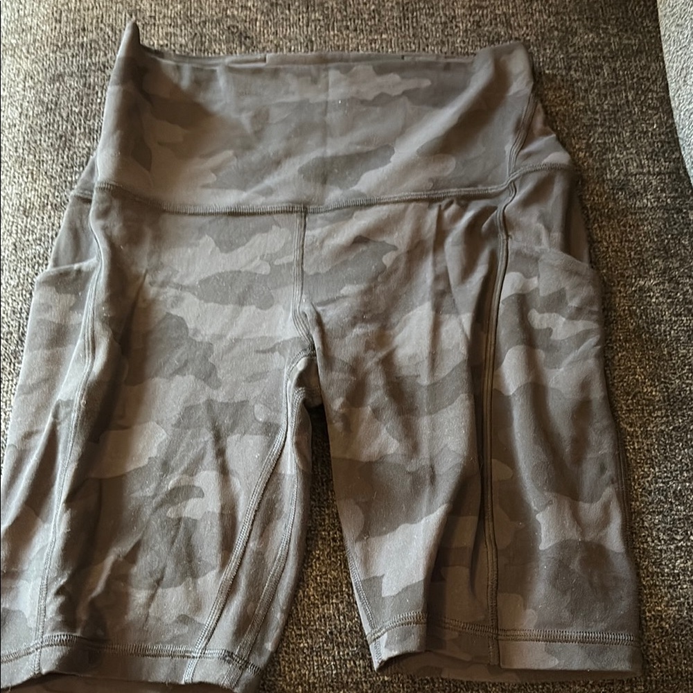 Women's Camo Bike Shorts